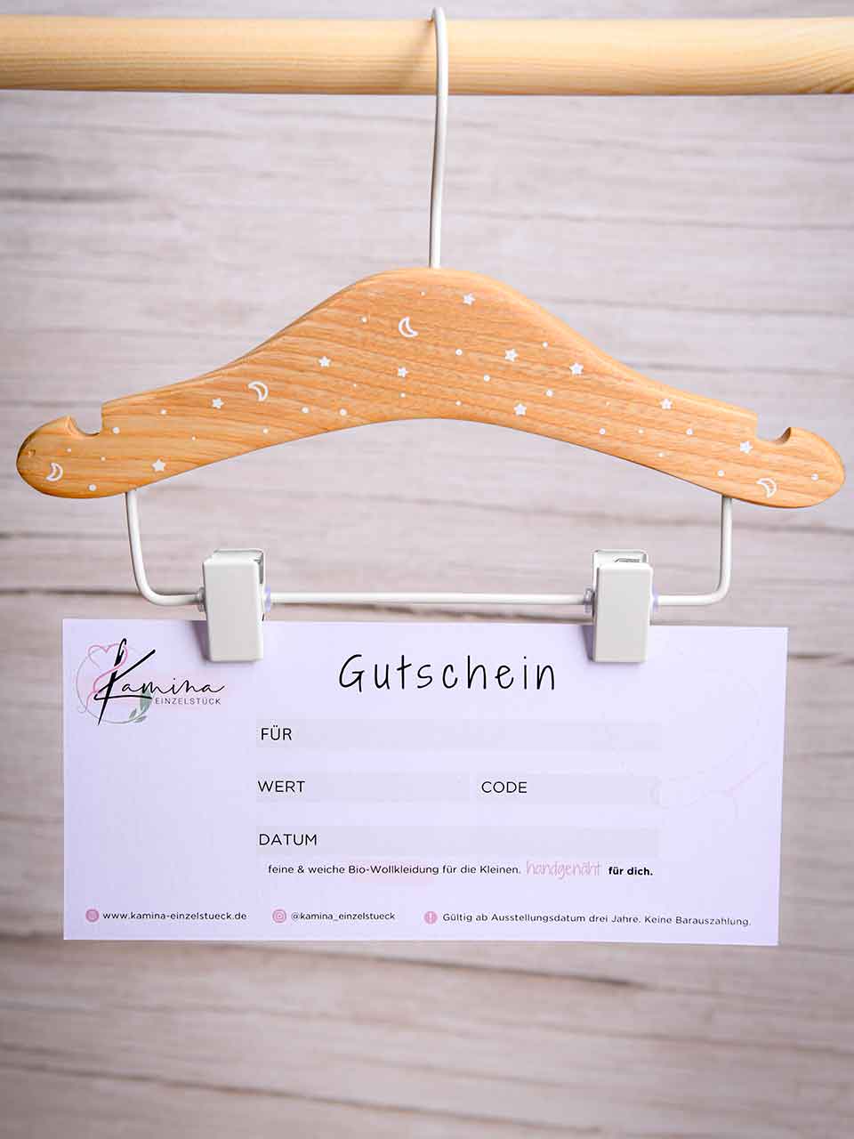 DIGITALER Gutschein – Kamina