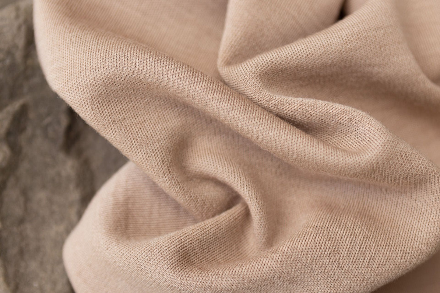 BABY OVERSIZE SWEATER MERINOWOLLE SAND