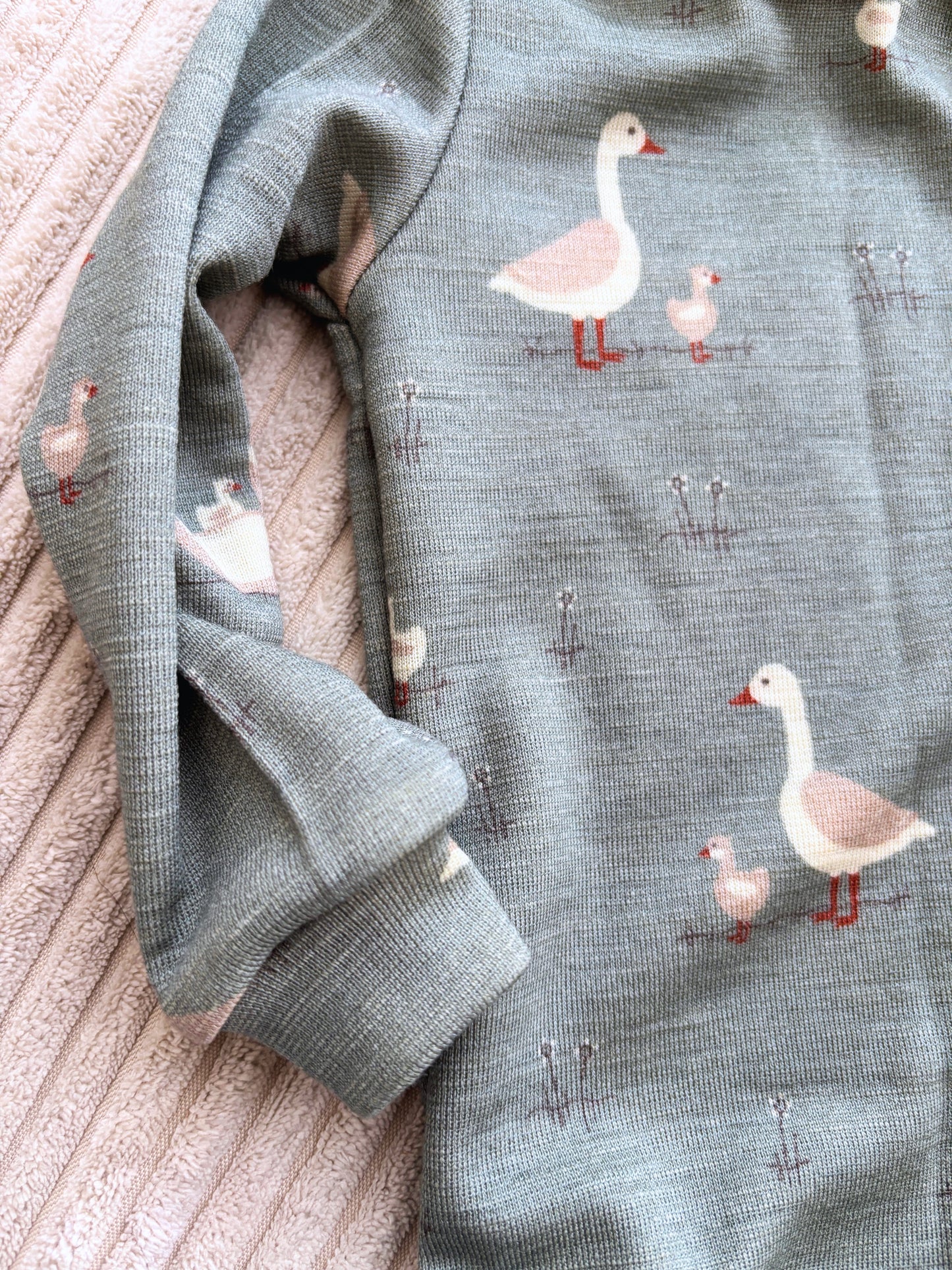 BABY BODY WOLLE/SEIDE MEERGÄNSE