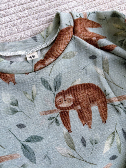LANGARMSHIRT FAULTIERE WOLLE/LYOCELL