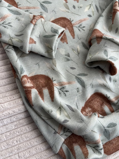 LANGARMSHIRT FAULTIERE WOLLE/LYOCELL